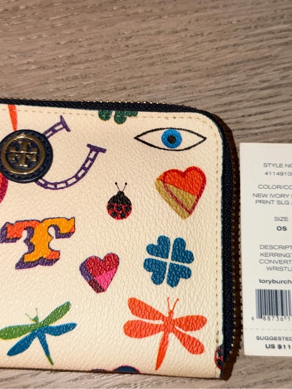 Tory Burch Kerrington Good Luck Wallet